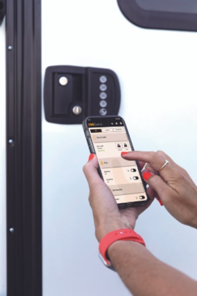 Lippert Introduces New Bluetooth-Enabled Keyless RV Door Lock Image